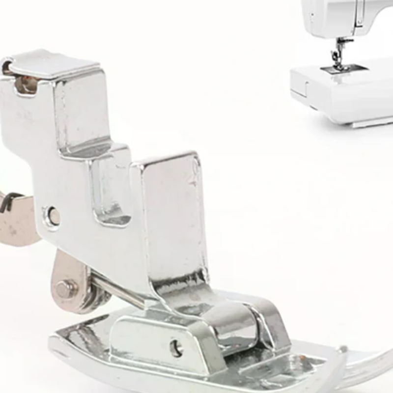 Sewing Machine Fabric - 2個入りステッチフットホルダー、ユニバーサルプレッサーフットとスナップオンローシャンクアダプター、ミシン用キルティングステッチフット