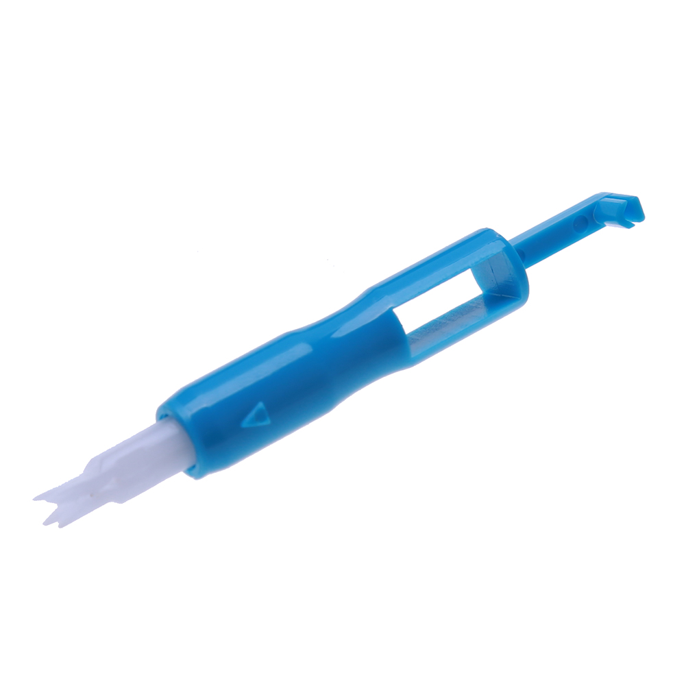 Sewing Machine Needle - 5/4/3/2/1 個手動針糸通し器プラスチックコンパクト効率的な糸通しガジェットミシンツール刺繍ツールアクセサリー