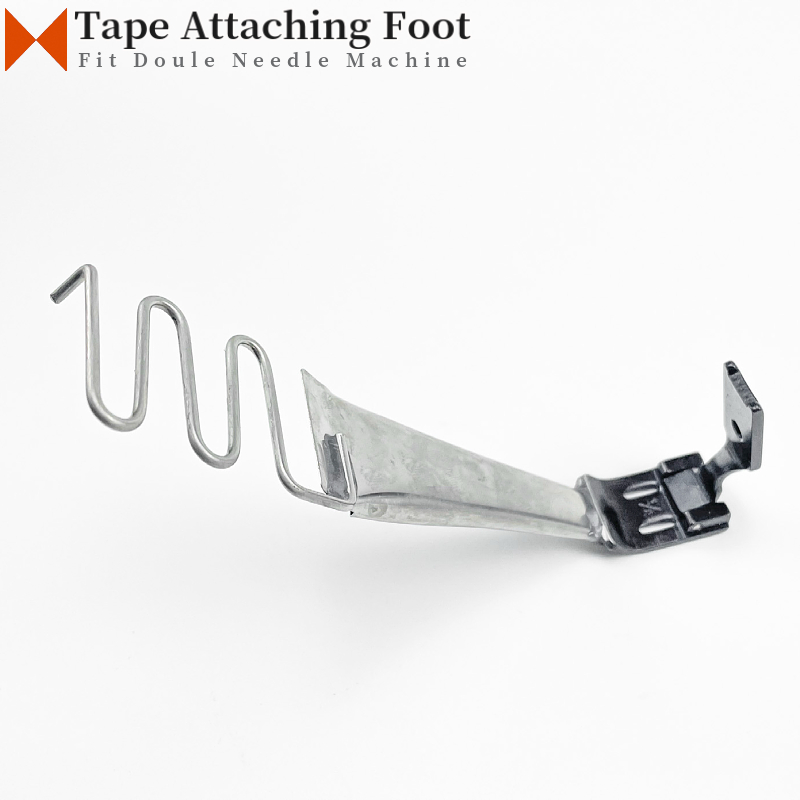 Twin Needle Stretch - DY403 (f524) テープ接続フットフィットダブルニードルミシンファブリックガイドフォルダーは、ネックレス/弾性/テープを取り付けるために使用します