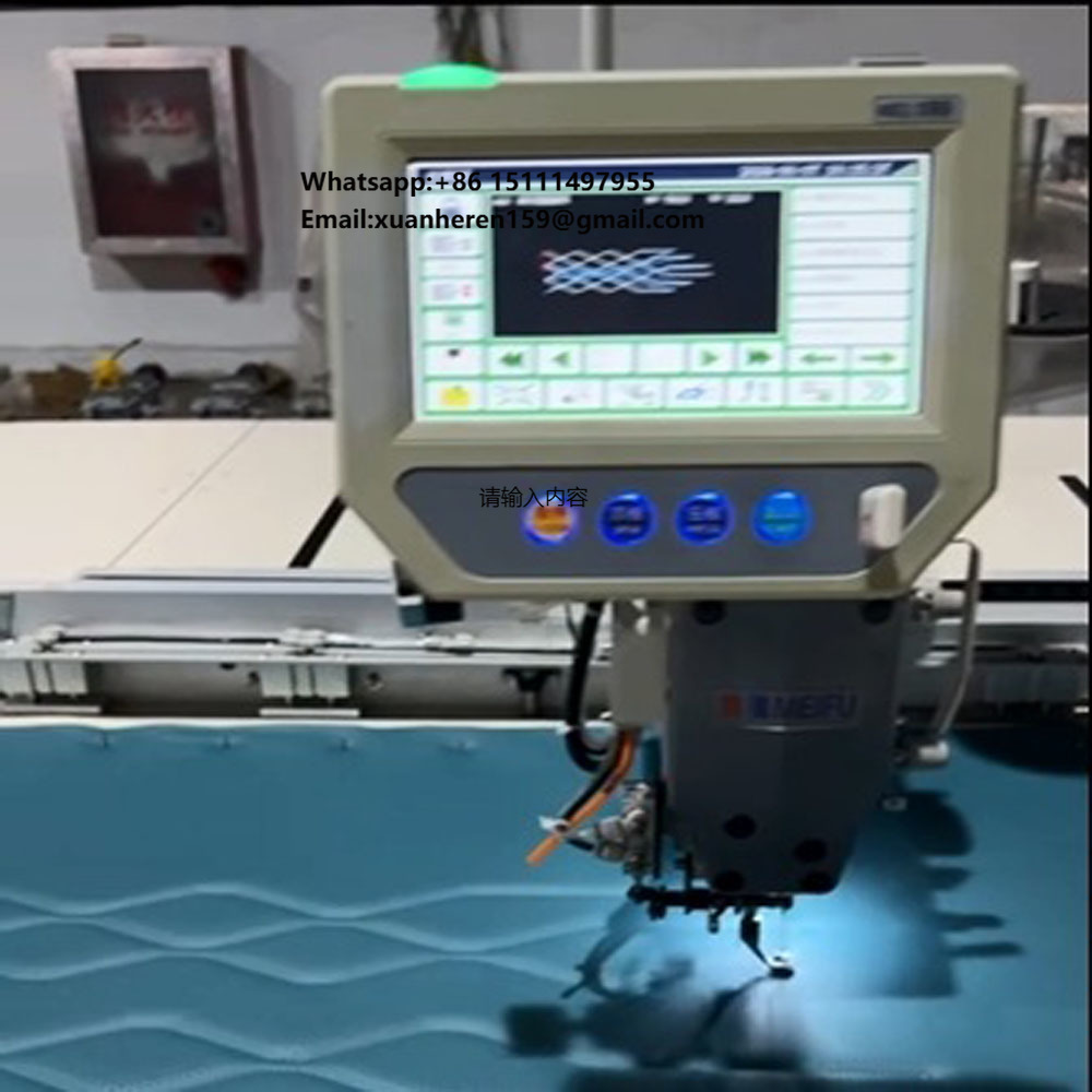 Sewing Machine Fabric - コンピュータ化されたテンプレート縫製機（厚物、革、PU、厚手の生地用）