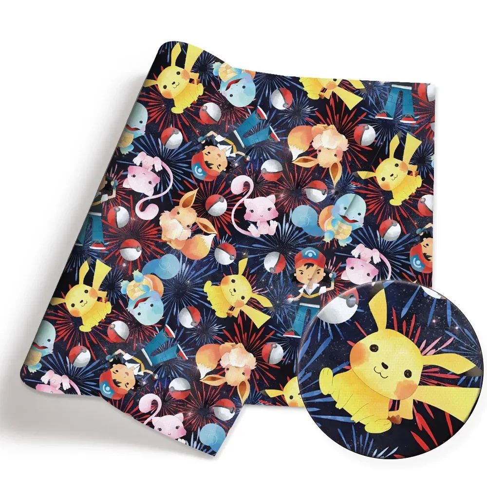 ポケモン漫画生地 140*50 センチメートル手作り縫製パッ - Sewing Production のレビューと価格