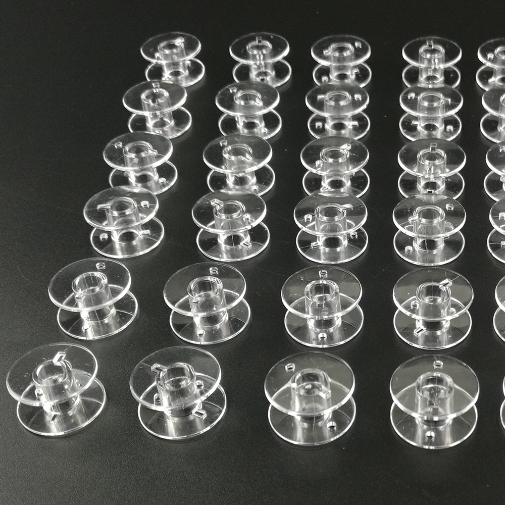 空のワイヤースプールbins,50個,丸いエンドコード,糸通 - Thread Bobbins Empty のレビューと価格