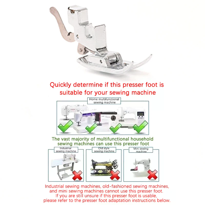 2個入りステッチフットホルダー、ユニバーサルプレッサーフット - Sewing Machine Fabric のレビューと価格