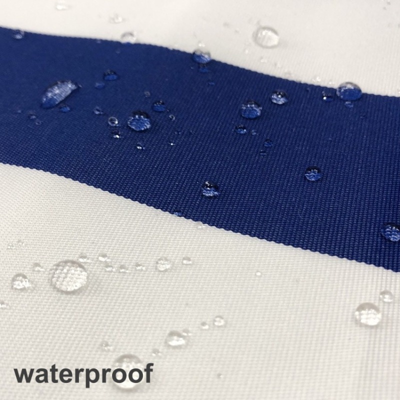 ストライプ柄オックスフォード生地 防水・UVカット屋外用オー - Textile And Sewing Materials のレビューと価格