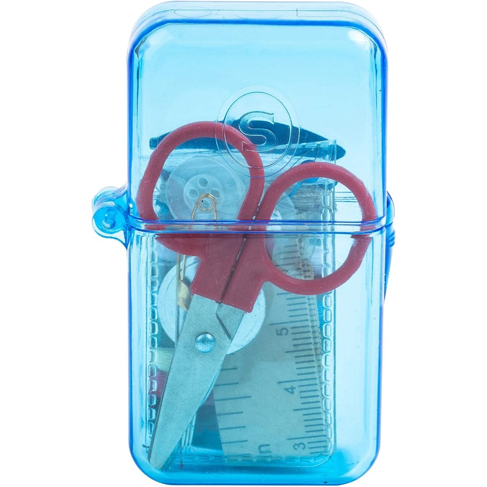 旅行用裁縫キット 携帯用裁縫セット 針、糸、ボタン、ハサミ、 - Sewing Kit のレビューと価格