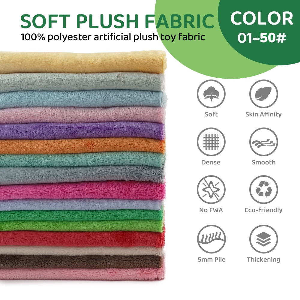 01~50 #   45x50cmぬいぐるみ生地、縫製用、毛 - Textile And Sewing Materials のレビューと価格