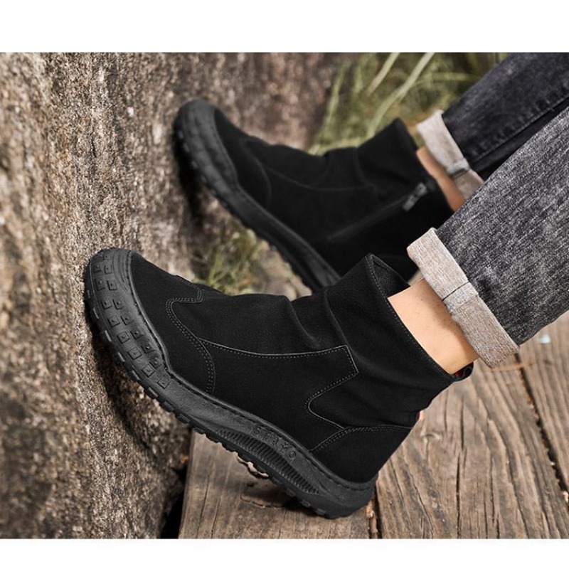 メンズハイカットハイキングシューズ、登山、旅行、滑り止め、耐 - Sewing Nylon のレビューと価格