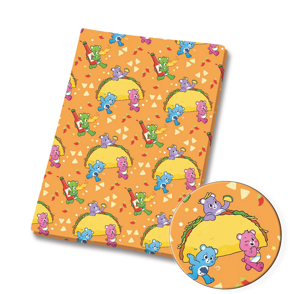 140x50CM 漫画柄生地 DIY ケアベアーズ柄 ポリエ - Sewing Production のレビューと価格