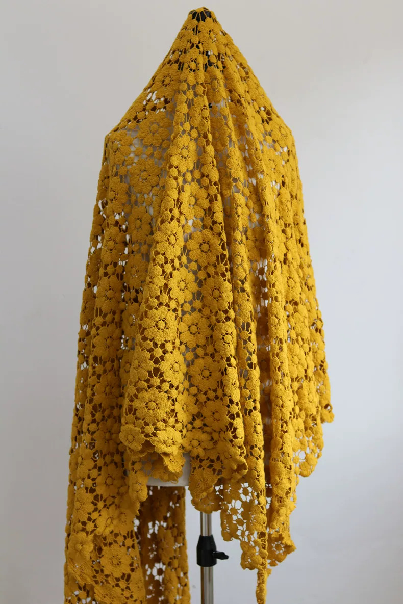 1ヤードの精巧な水溶性刺繍生地、ニットレース生地、ドレス、チ - Sewing Knit のレビューと価格