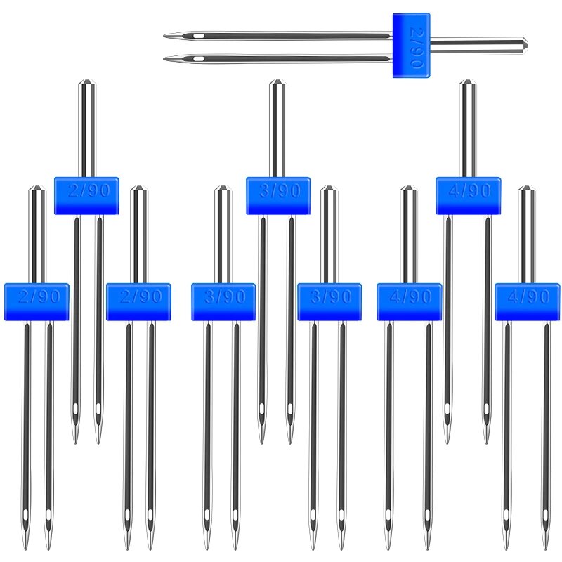 ブラザー用二本針 家庭用工具用ミシン部品 ミシン針 ツインス - Twin Needle Stretch のレビューと価格