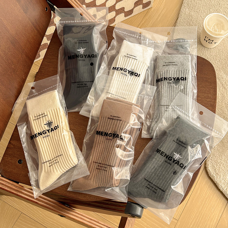 メンズダブルニードルソックス,日本のコットンニットソックス, - Twin Needle Stretch のレビューと価格