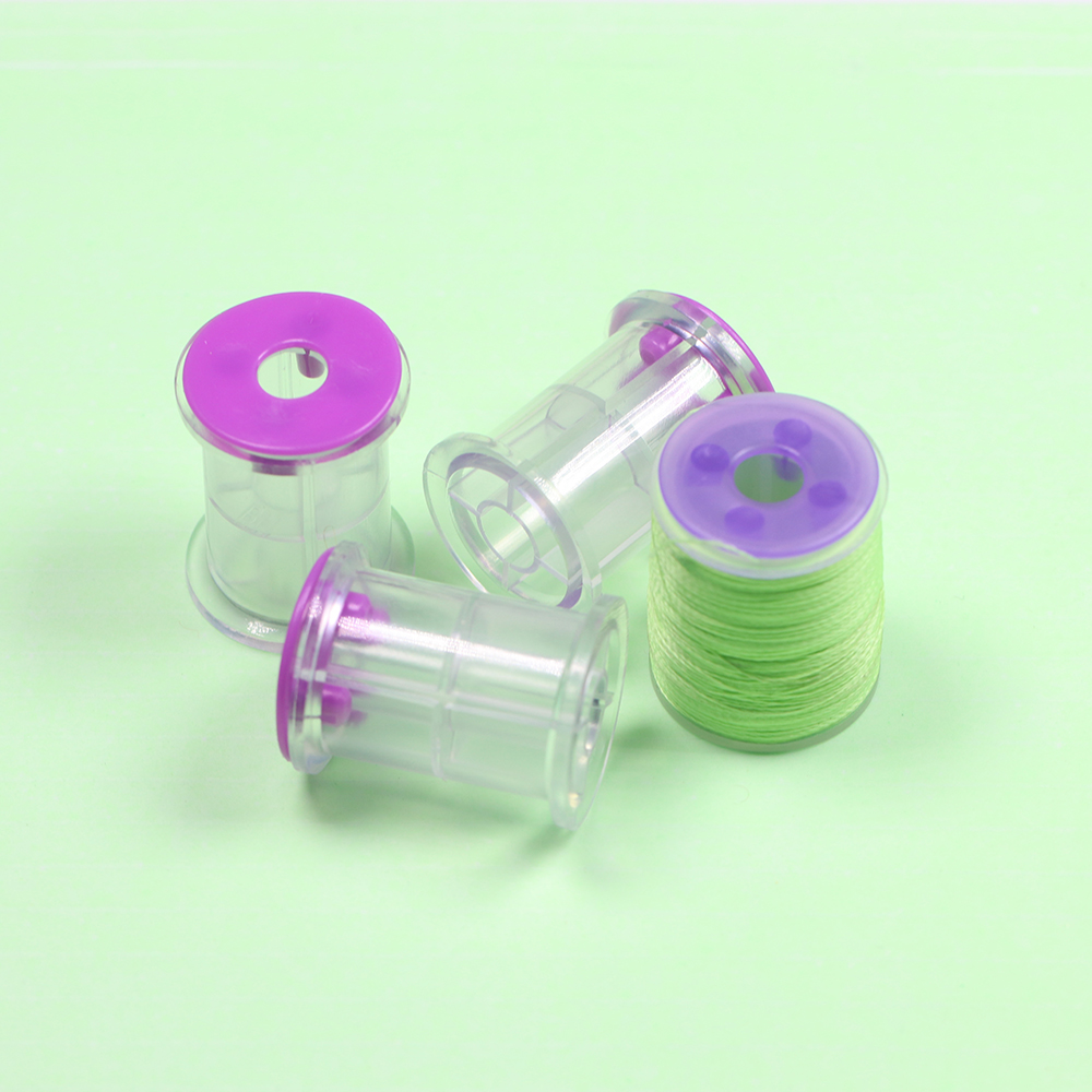 4 個/9 個の空の標準ボビンスプール、バックルキャップ付き - Thread Bobbins Empty のレビューと価格