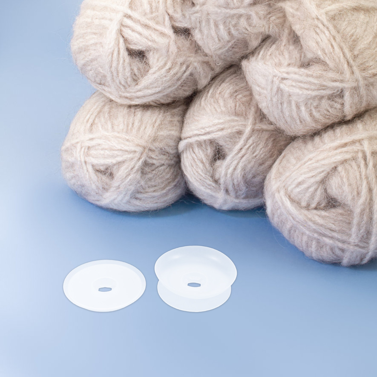 10個入りプラスチック製糸ボビンホルダー、直径2インチ、空の - Thread Bobbins Empty のレビューと価格