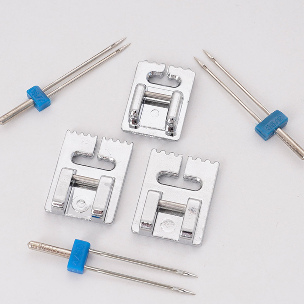 ダブルホールミシン針 2サイズ ストレッチツインニードル 交 - Twin Needle Stretch のレビューと価格