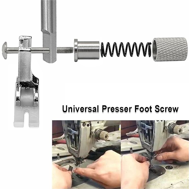 A84E-31 PCSプレッサーフットセット2交換用ネジ補助 - Sewing Machine Fabric のレビューと価格